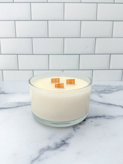 3 Wick Glass Vessel - Hcubed Candles