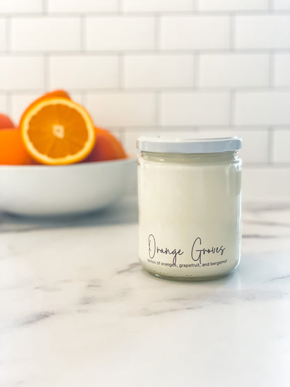 Orange Groves - Hcubed Candles