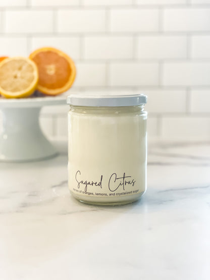 Sugared Citrus - Hcubed Candles