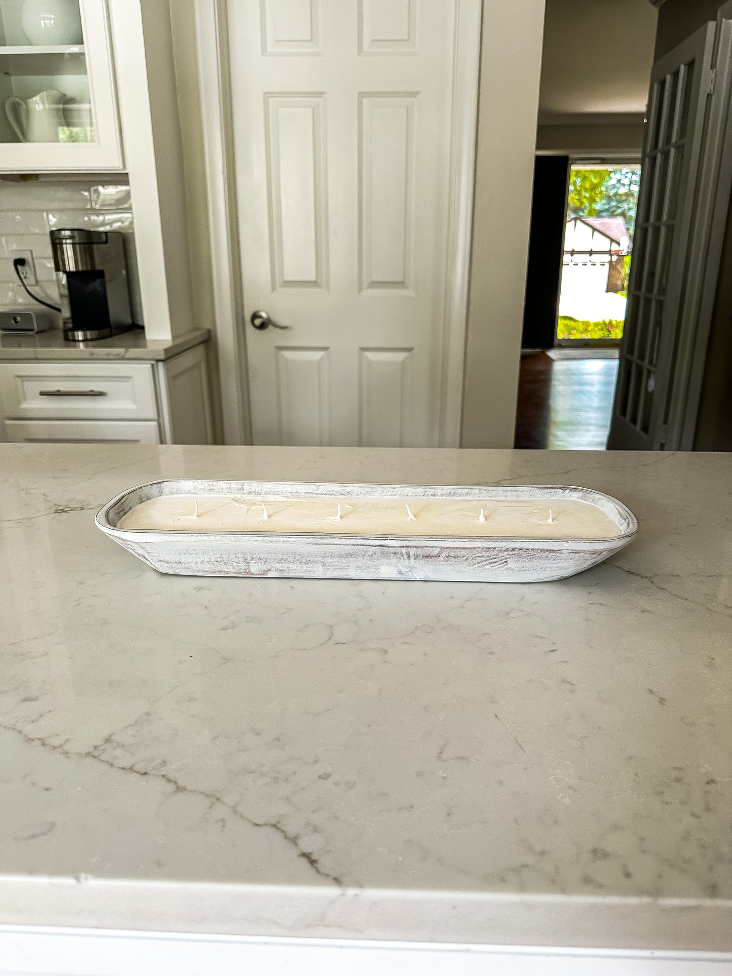6 wick Dough Bowl - Hcubed Candles