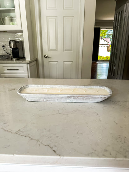 6 wick Dough Bowl - Hcubed Candles