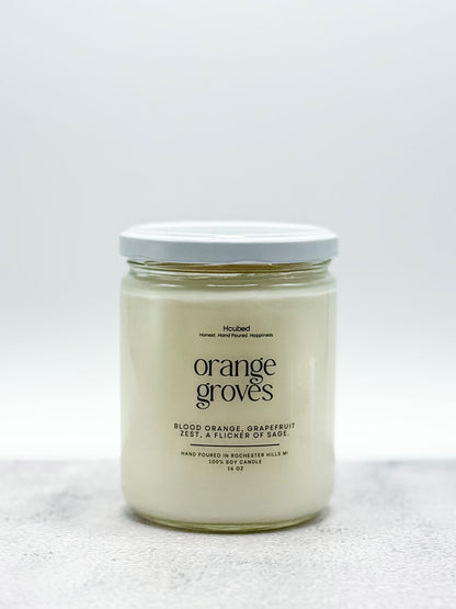 Orange Groves - Hcubed Candles