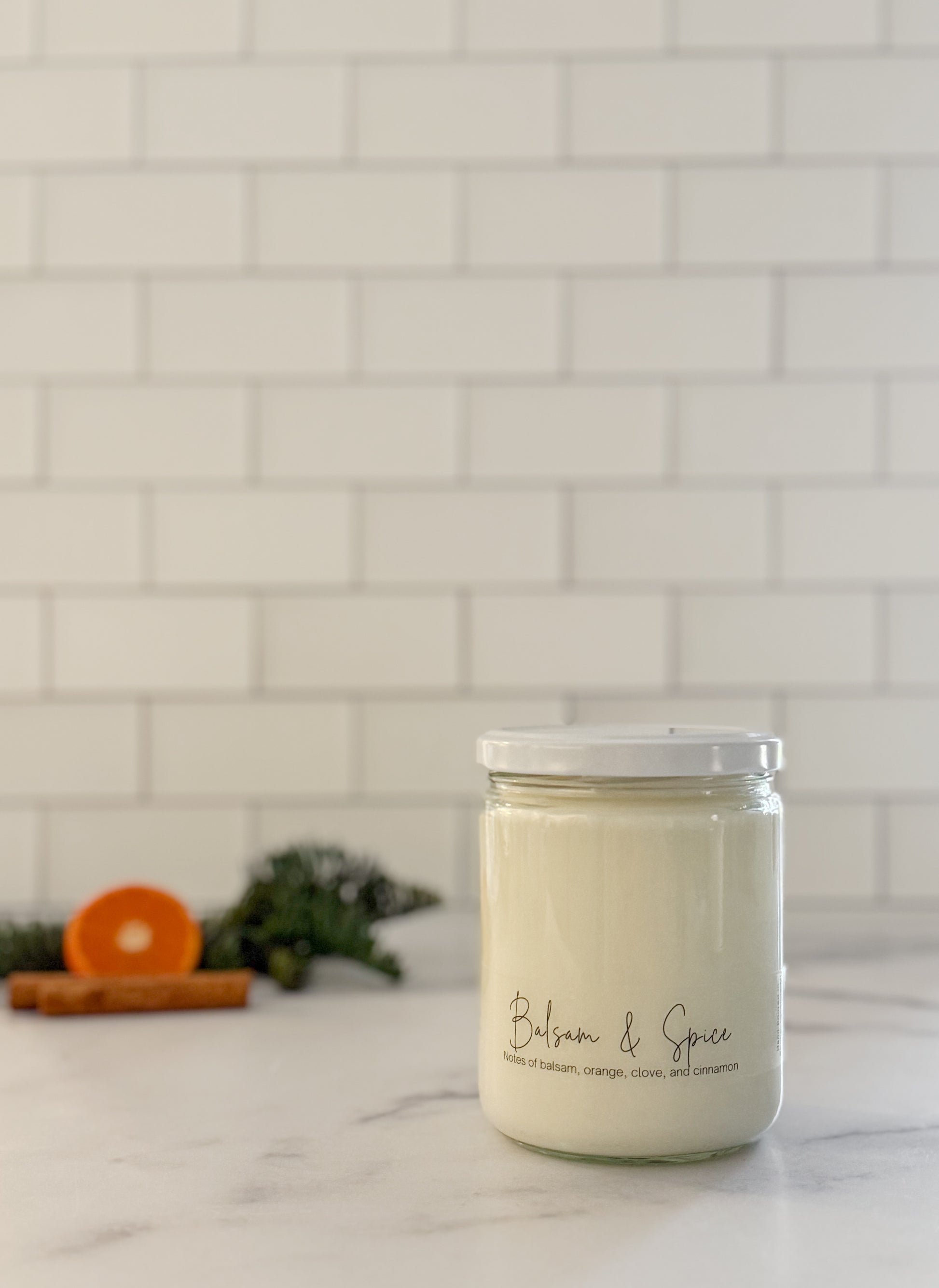Balsam & Spice - Hcubed Candles
