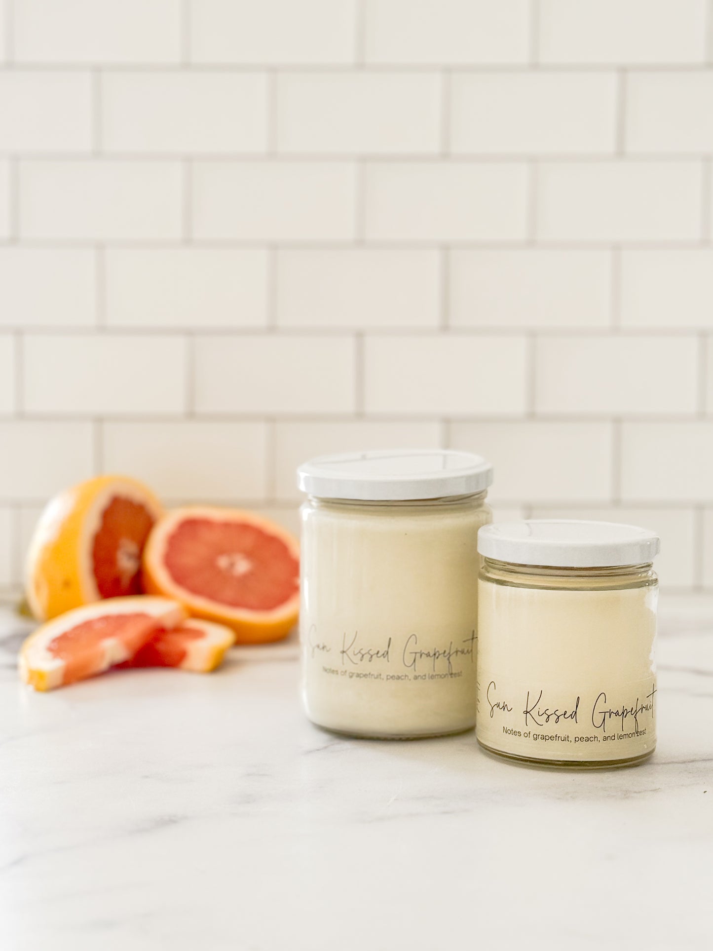 Sun Kissed Grapefruit - Hcubed Candles