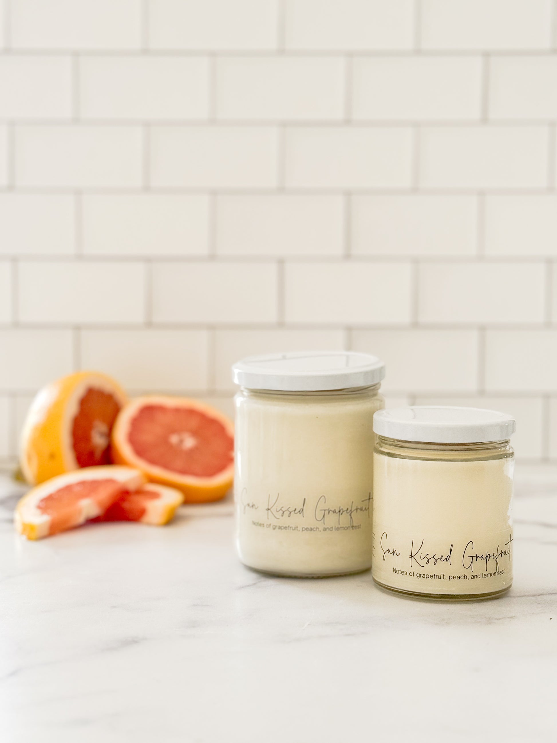 Sun Kissed Grapefruit - Hcubed Candles