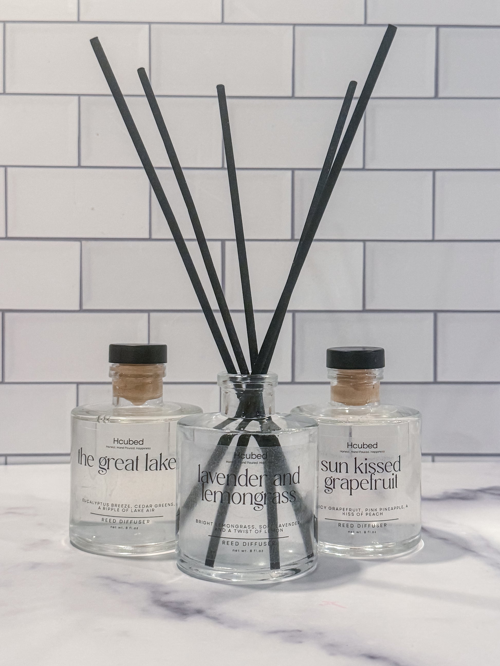 Reed Diffusers - Hcubed Candles
