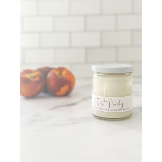 Just Peachy - Hcubed Candles