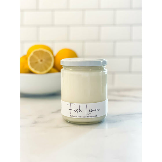 Fresh Lemon - Hcubed Candles