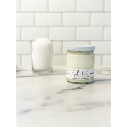 Sea Salt & Cedarwood - Hcubed Candles