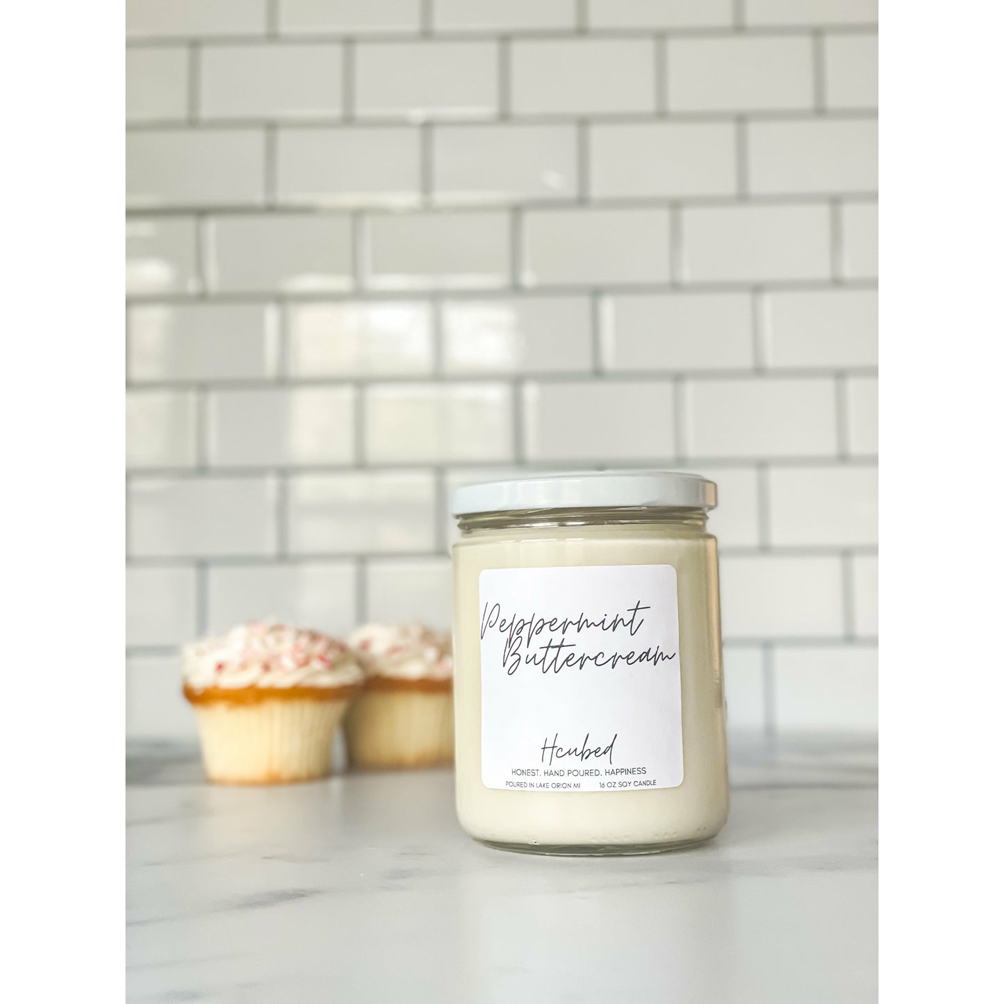 Peppermint Buttercream - Hcubed Candles