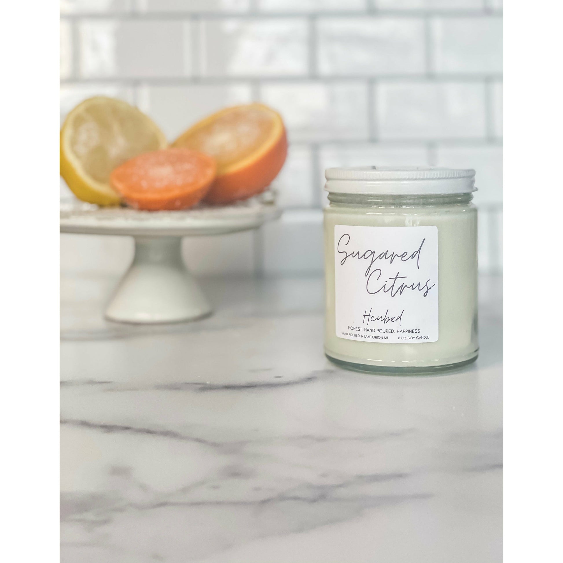 Sugared Citrus - Hcubed Candles