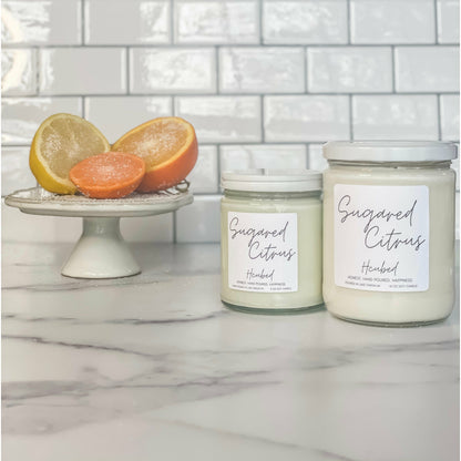 Sugared Citrus - Hcubed Candles