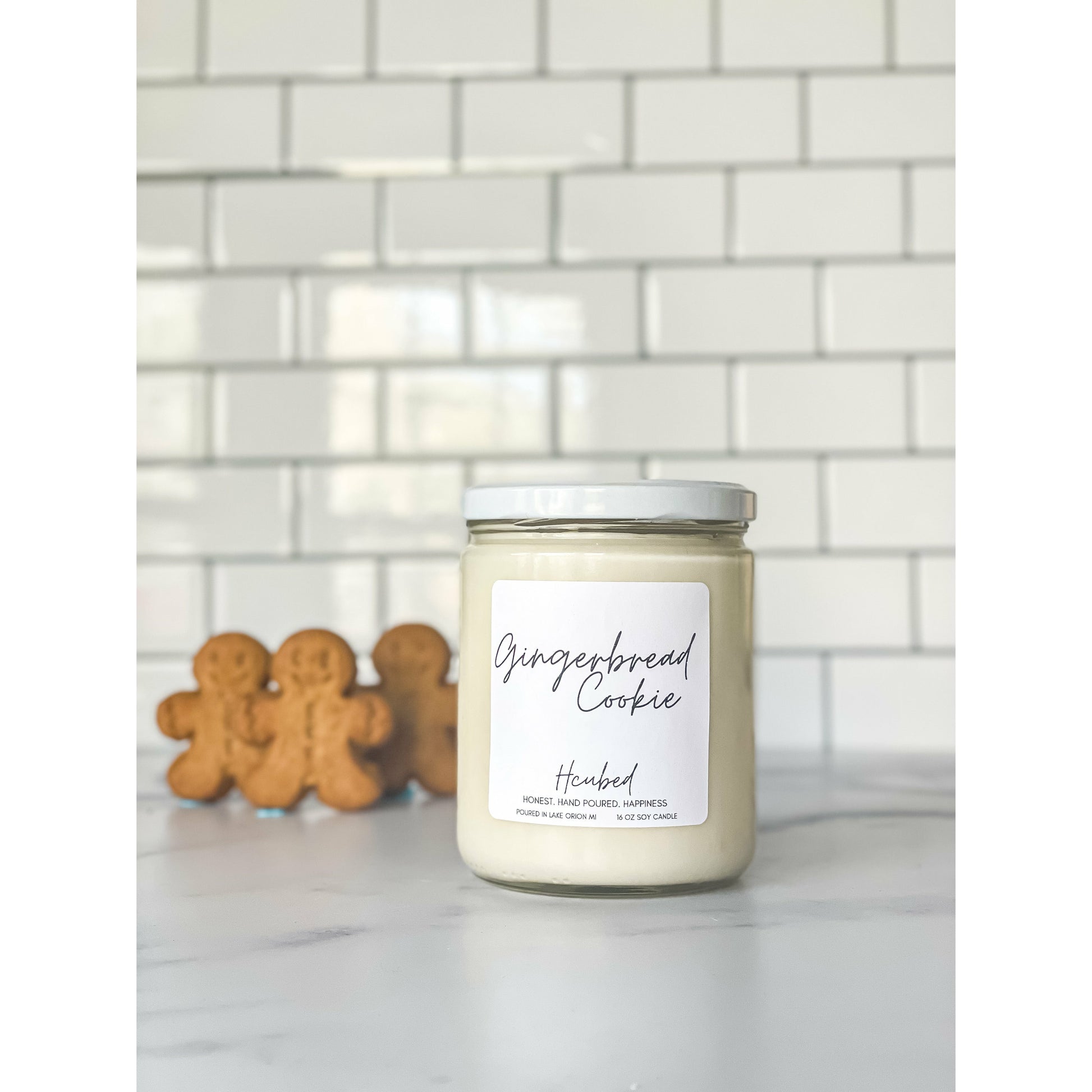 Gingerbread Cookie - Hcubed Candles