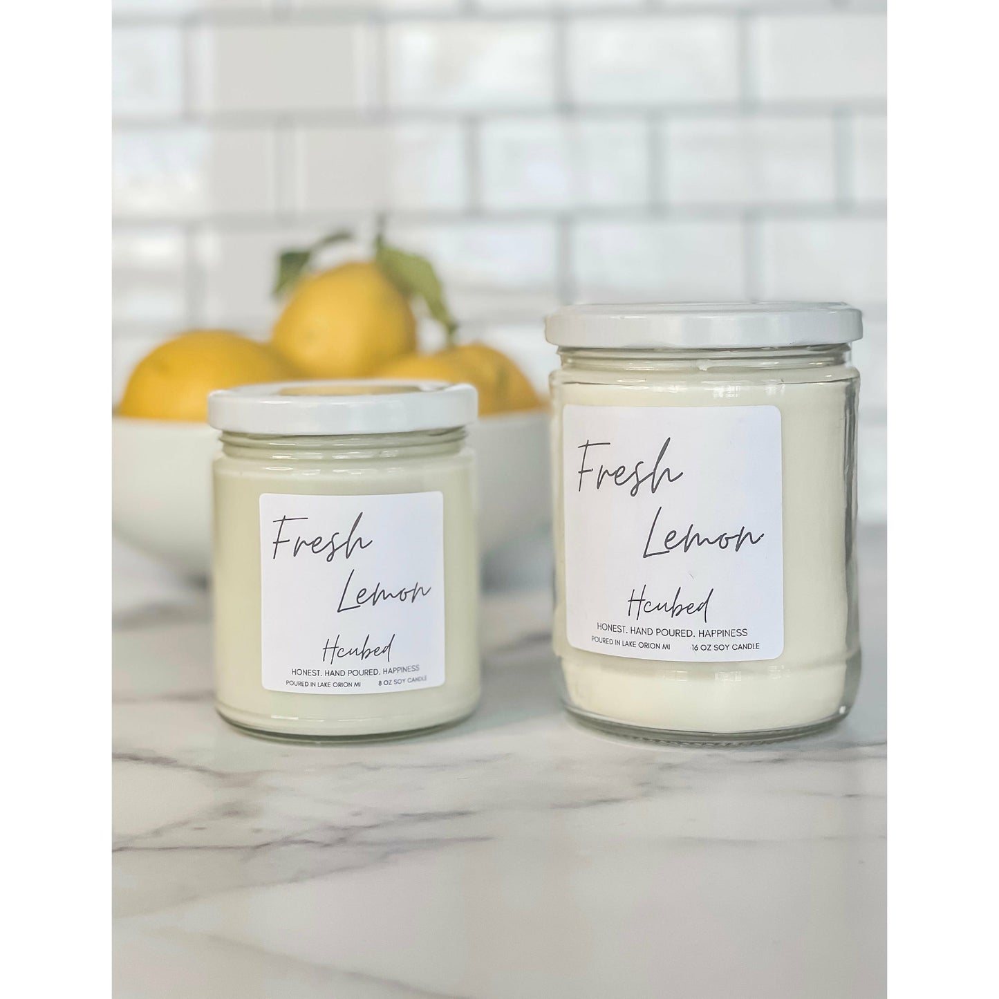 Fresh Lemon - Hcubed Candles