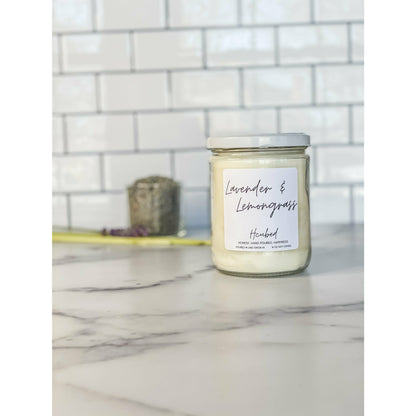 Lavender and Lemongrass - Hcubed Candles