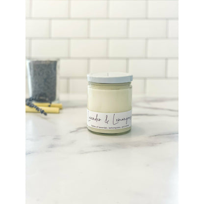 Lavender and Lemongrass - Hcubed Candles