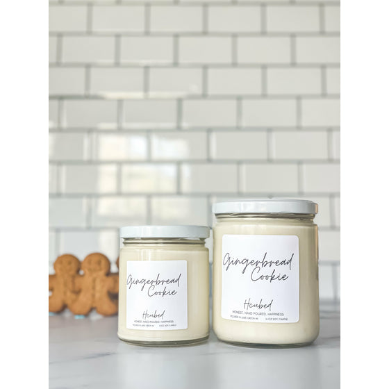 Gingerbread Cookie - Hcubed Candles