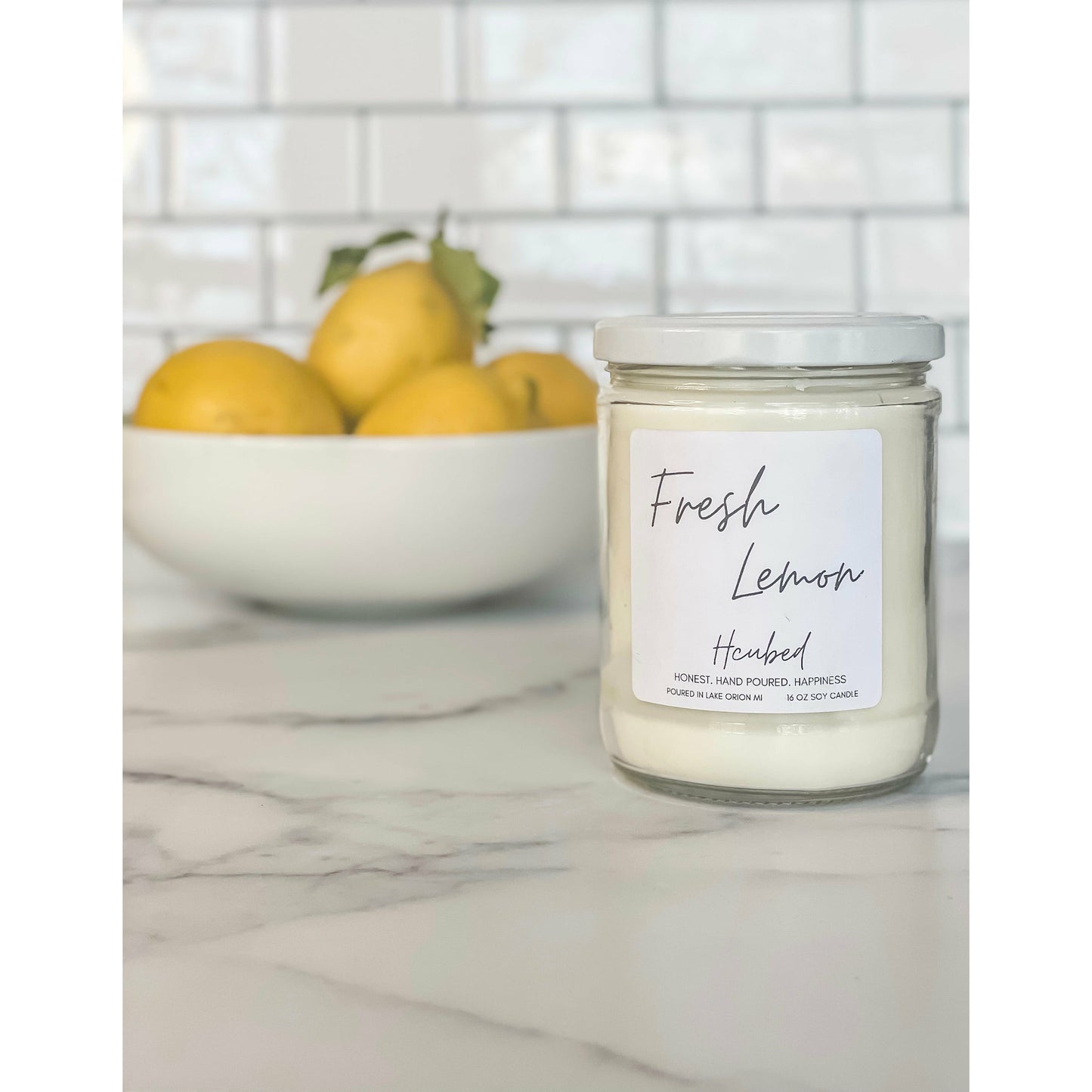 Fresh Lemon - Hcubed Candles
