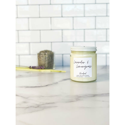 Lavender and Lemongrass - Hcubed Candles