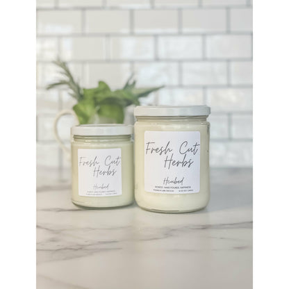 Fresh Cut Herbs - Hcubed Candles